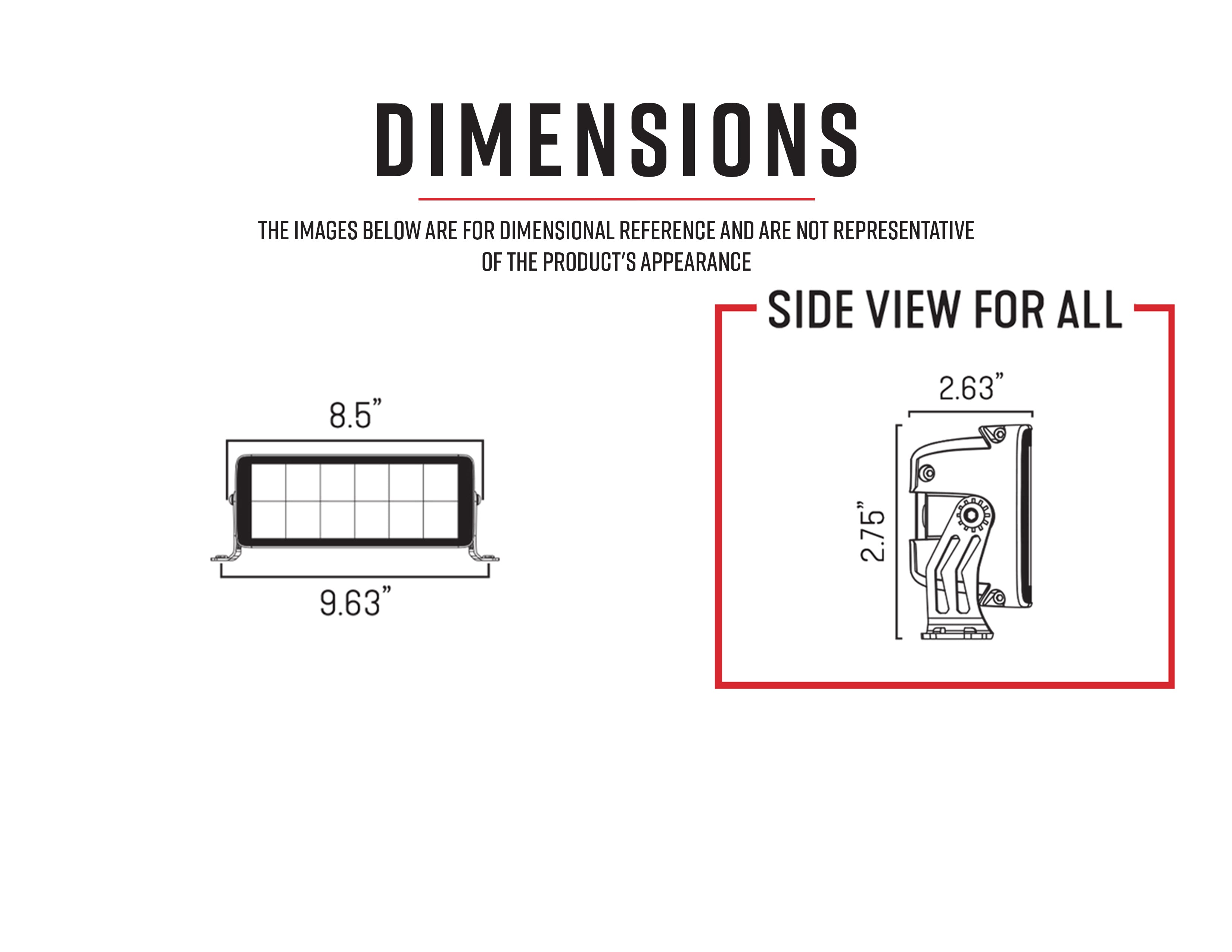 Hi-Lux 2.0 - Dual Row 6" Light Bar, 10-10150