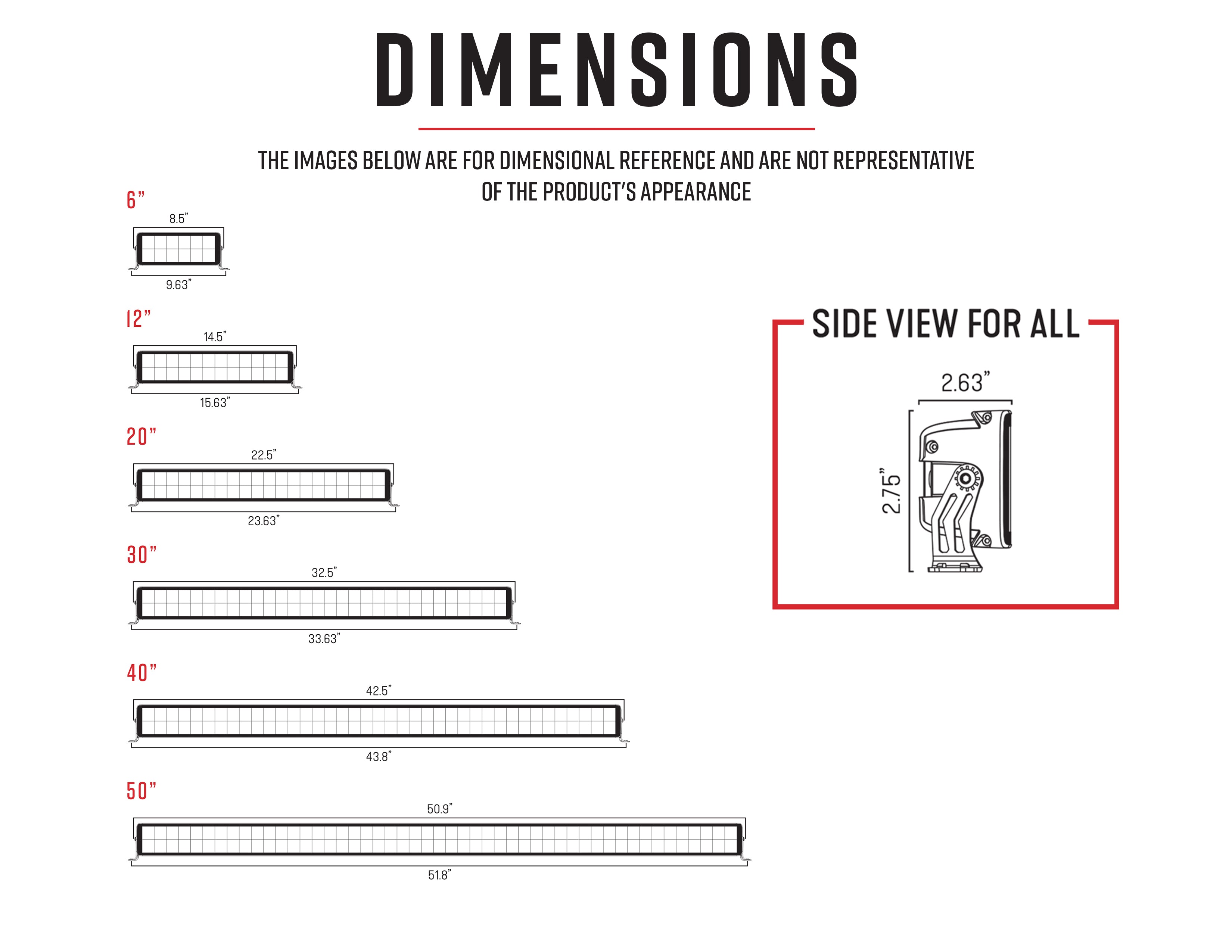 Hi-Lux 2.0 - Dual Row 12" Light Bar, 10-10151