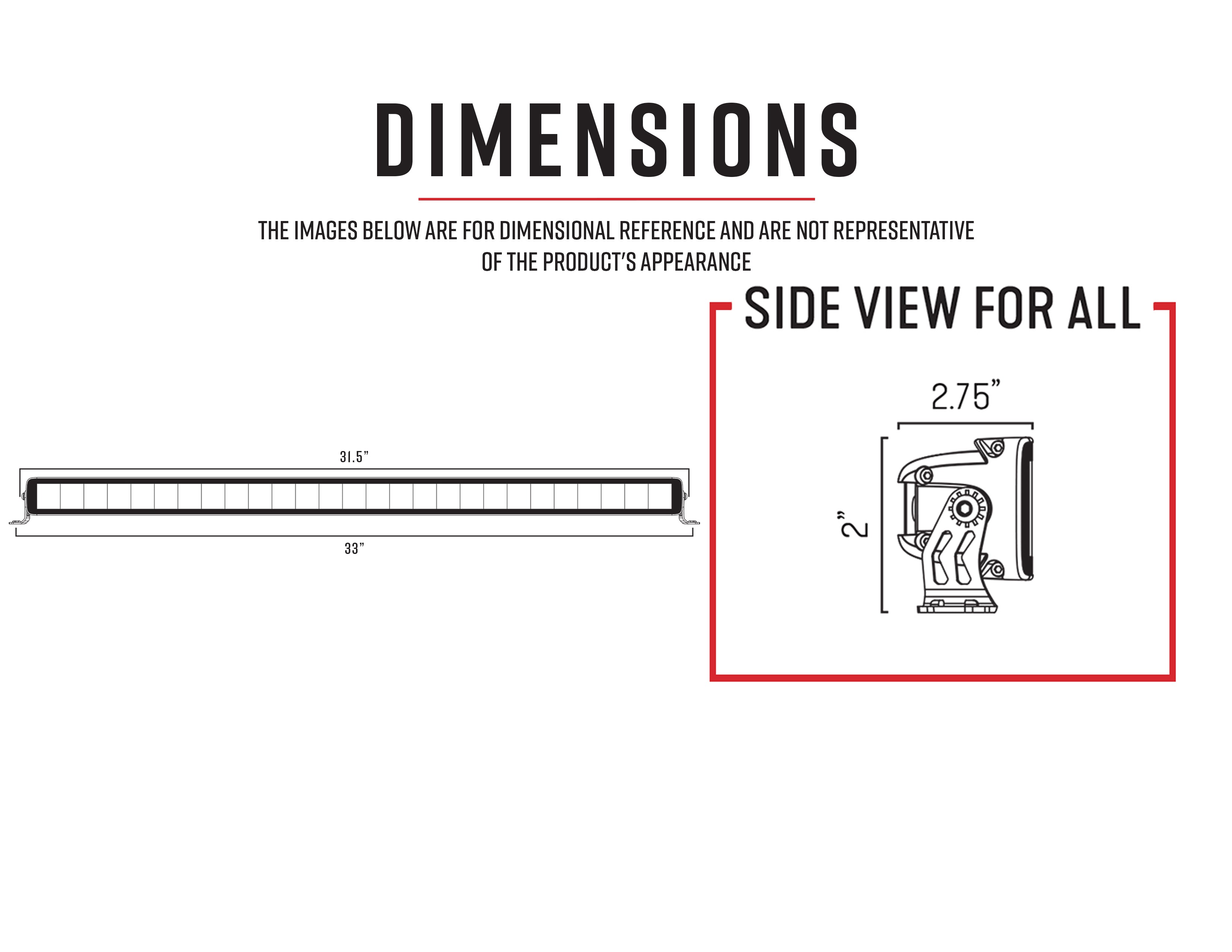 NEW! Hi-Lux 2.0 - Single Row Curved 32" Light Bar, 10-20246