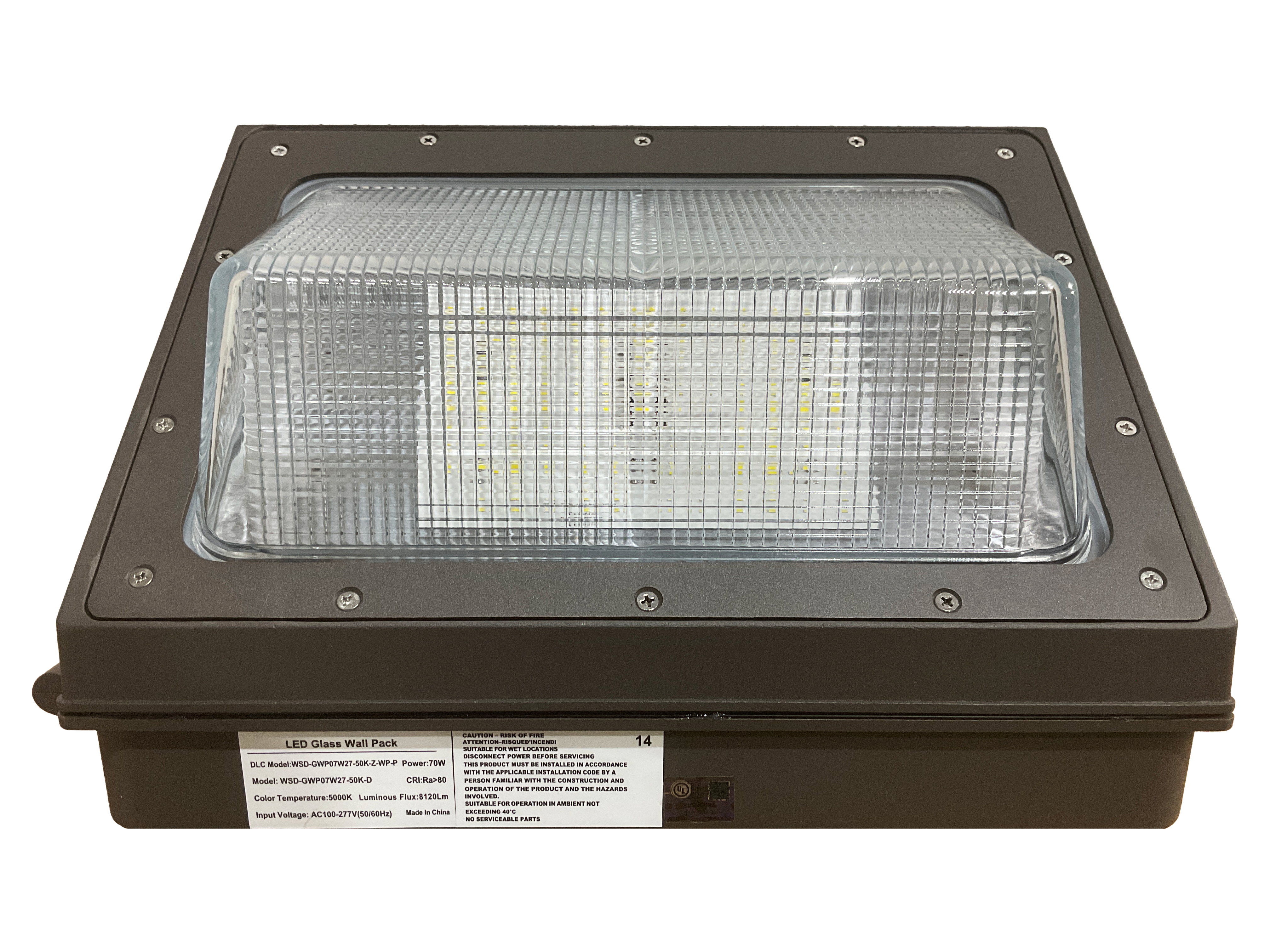 **SALE!! 70W LED Wall Pack Commercial Lighting, 15-4003