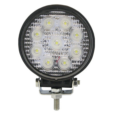 927R LED Round Work Light, 10-20010 & 10-20011