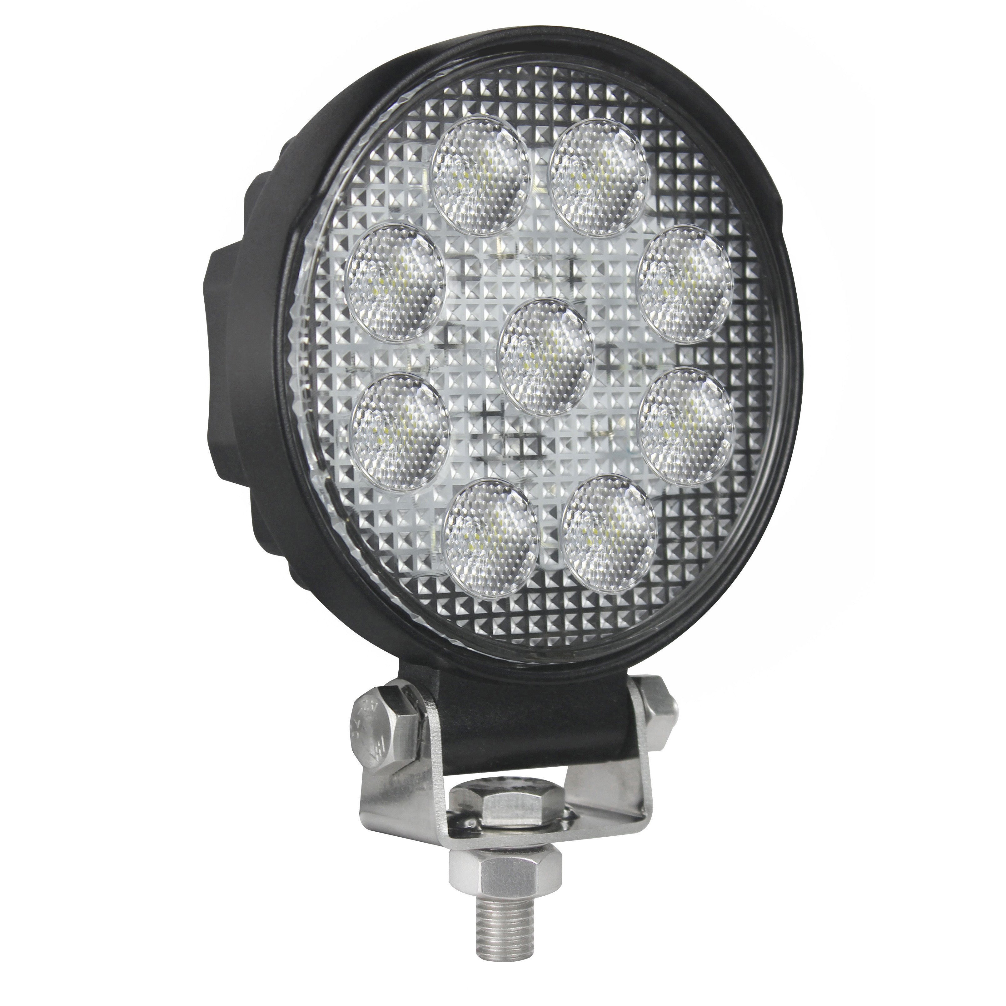 927R LED Round Work Light, 10-20010 & 10-20011