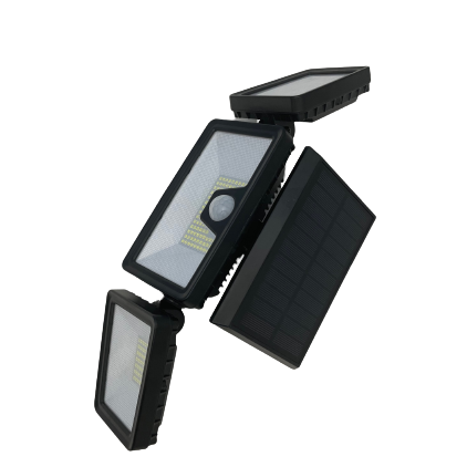 Solar Security Flood Light with Motion Sensor, 15-8026