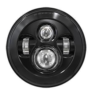 7" DOT Compliant Motorcycle/Jeep LED Headlight, 10-20213 & 10-20214