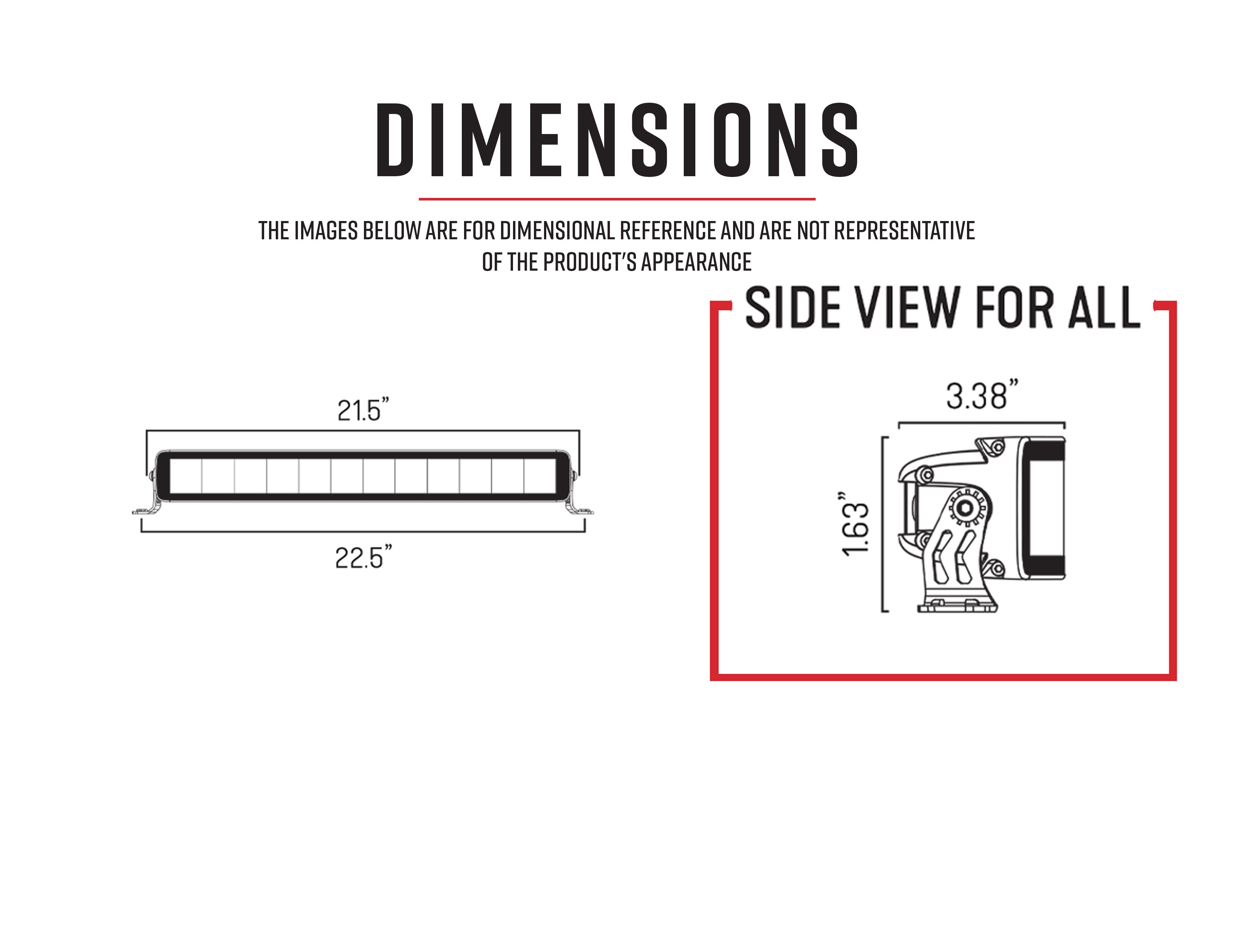 20" Single Row Curved LED Light Bar - SRX20, 10-10017