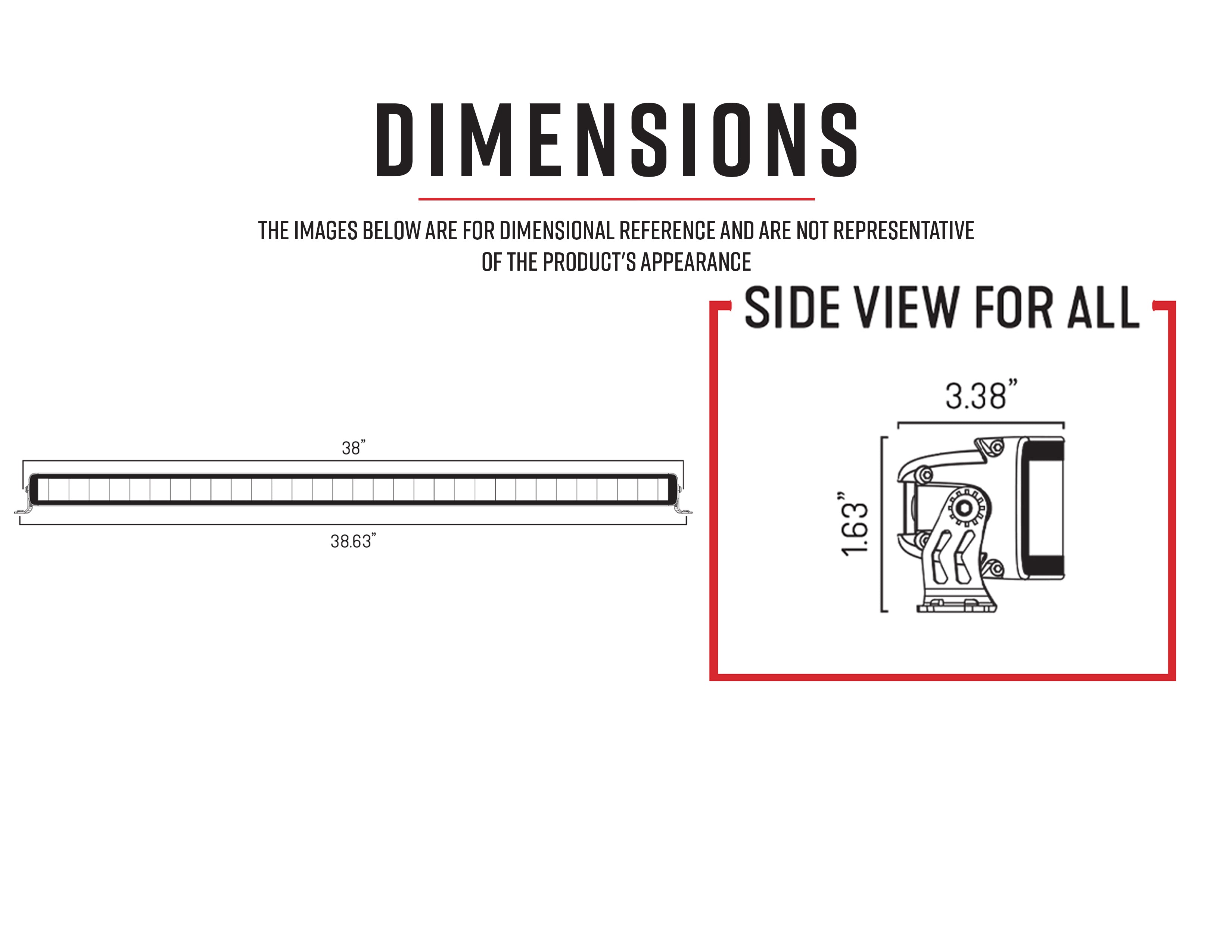 38.5" Single Row Curved LED Light Bar - SRX38.5, 10-10020