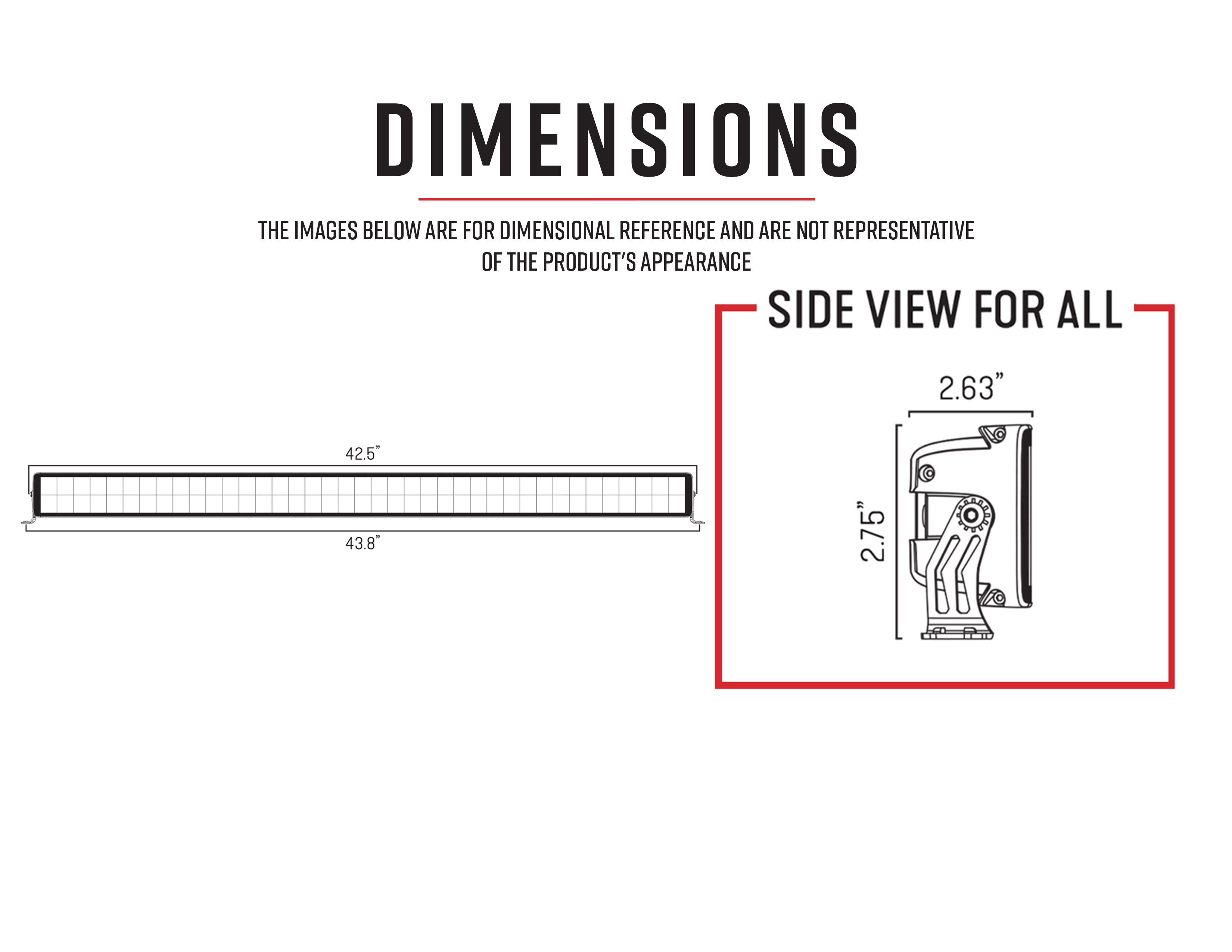 Hi-Lux 2.0 - Dual Row 40" Light Bar, 10-10154