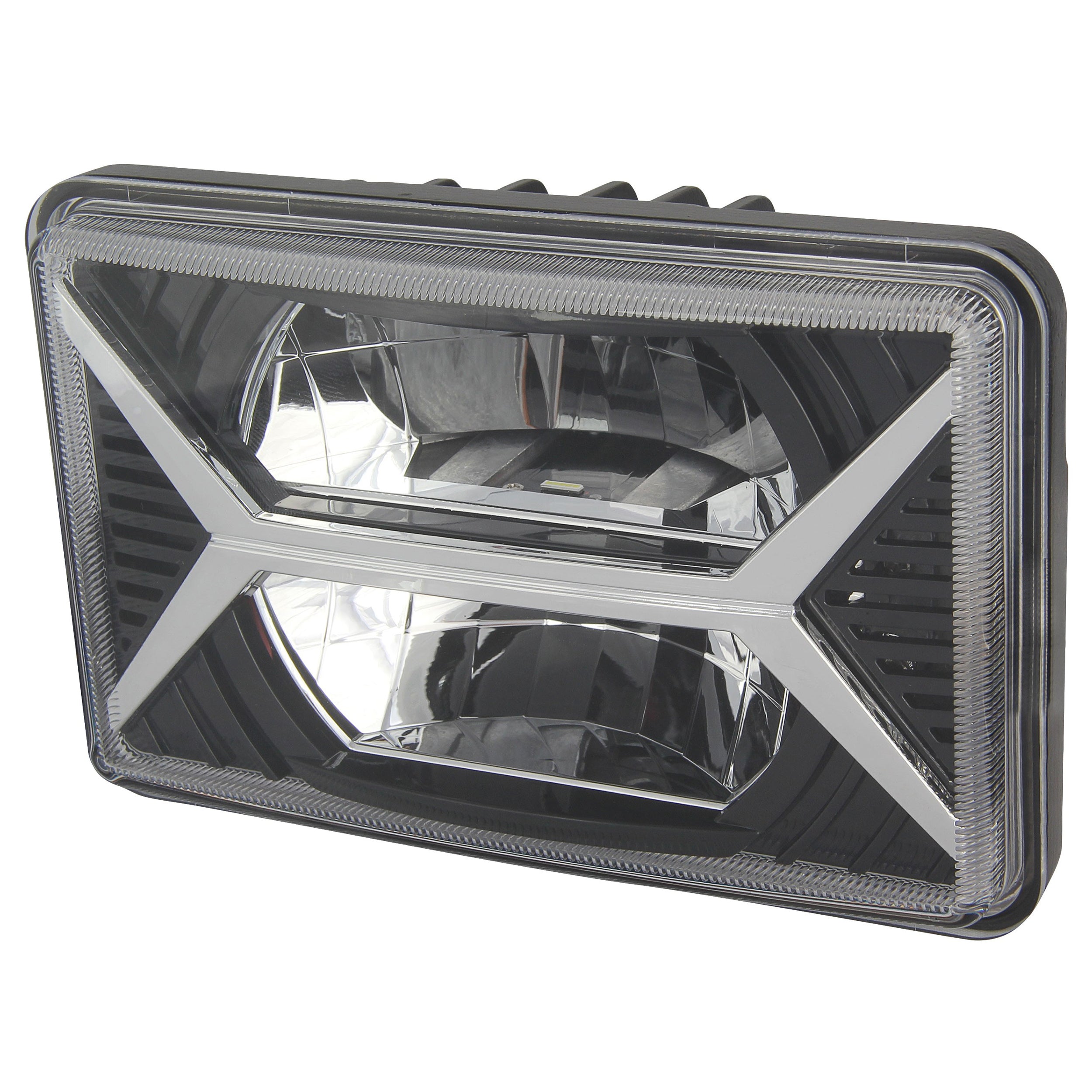 DOT/SAE 4x6 Sealed Beam Replacement LED Headlight (Combo Beam), 10-20169