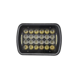 5x7 Off Road LED Replacement Headlights - Black Ops, 10-20172