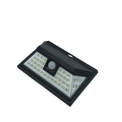 Solar Powered LED Wall Light w/Motion Sensor, 15-8025