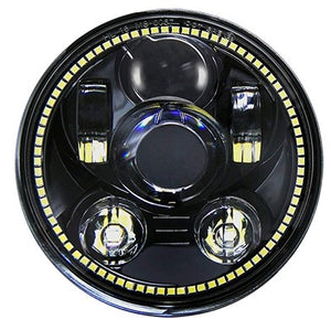 5.75" DOT LED Motorcycle Headlight with DRL Halo