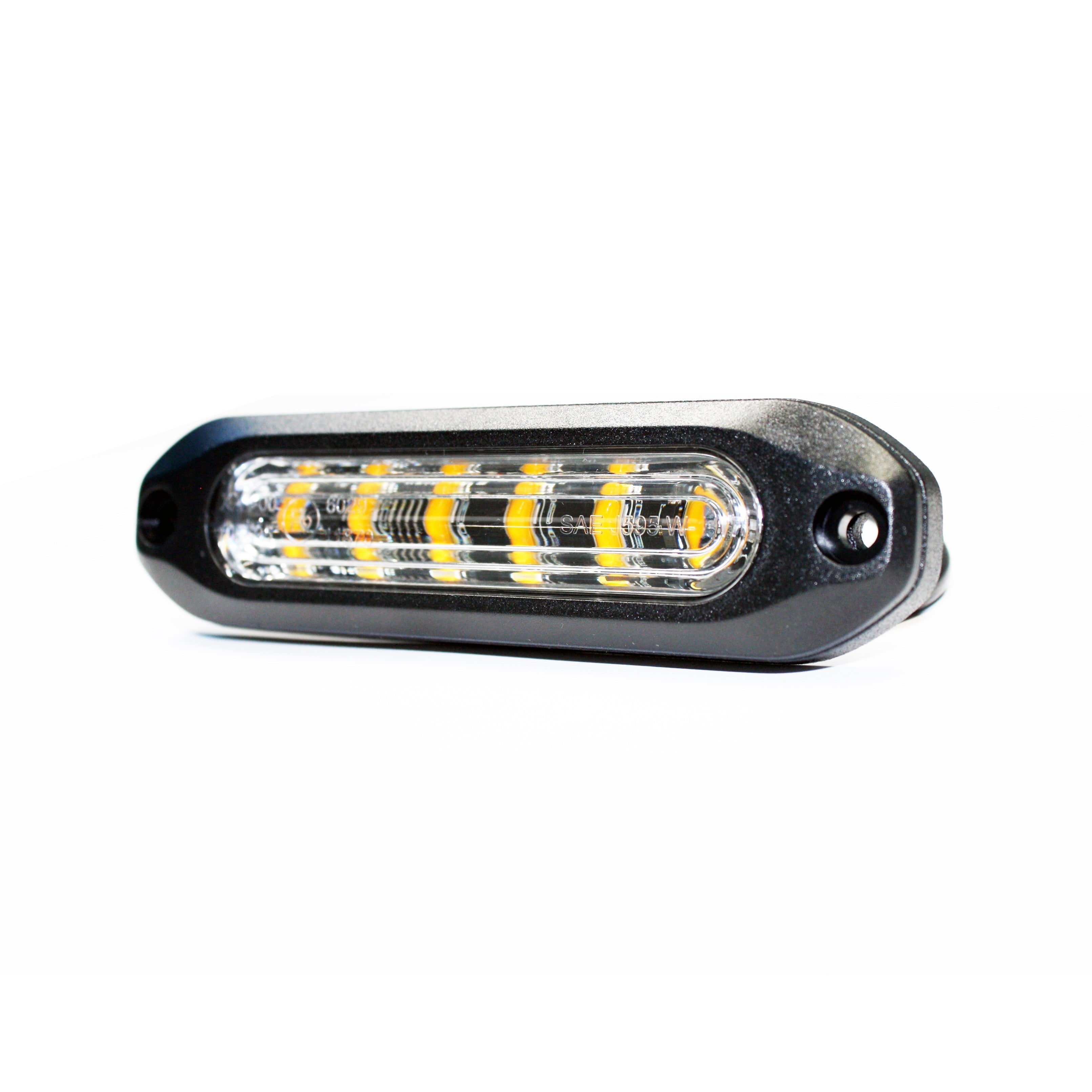DOT/SAE Compliant Slim Amber Warning Light, 10-20195